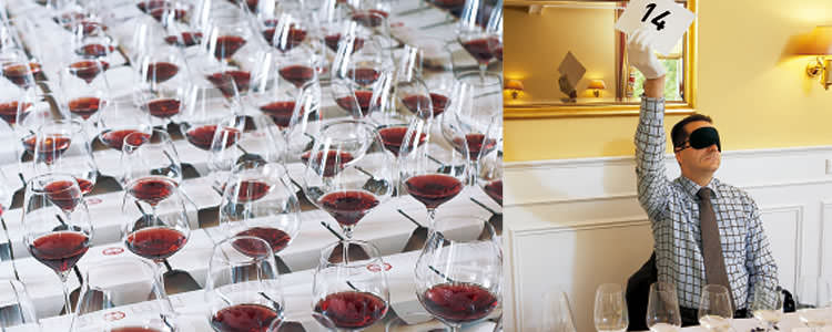 ブラインドテイスティングコンペティション風景|ワイン|ワイン・アクセサリーズ・クリエイション